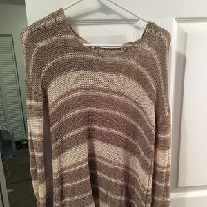 Crochet sweater from Lucky brand size large